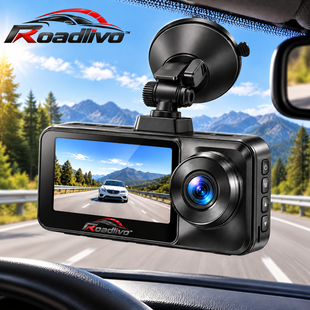 Roadlivo™ Front & Rear Dual Dash Cam