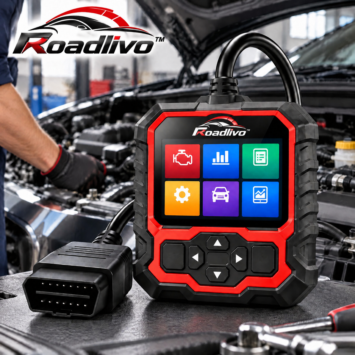 Roadlivo™ OBD2 Car Diagnostic Scanner